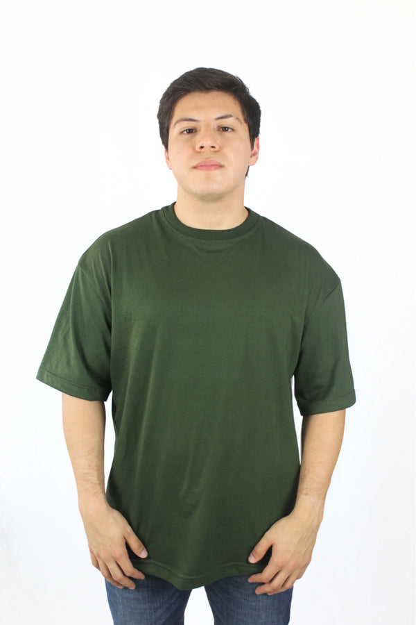 ARMY GREEN 200 GSM OVERSIZE
