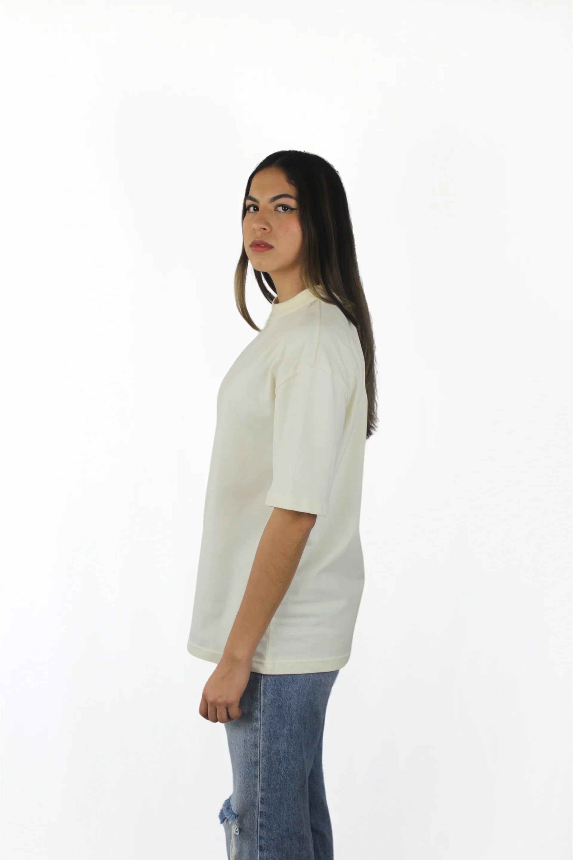 BONE CREAM 250 GSM OVERSIZE