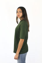 ARMY GREEN 200 GSM OVERSIZE