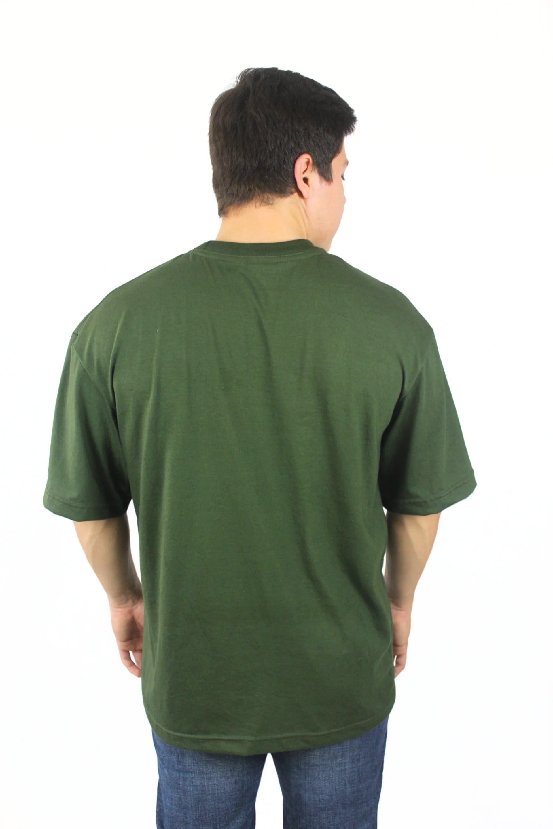 ARMY GREEN 200 GSM OVERSIZE