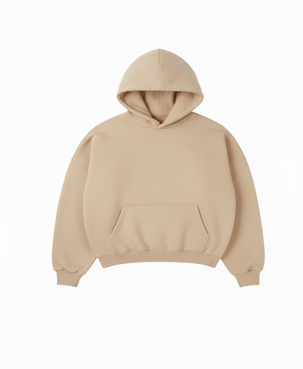 HOODIE HEAVYWEIGHT PREMIUM SAND OVERSIZE