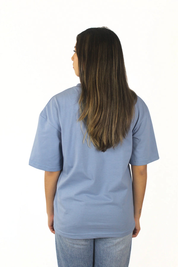 STONEWASH BLUE 250 GSM OVERSIZE