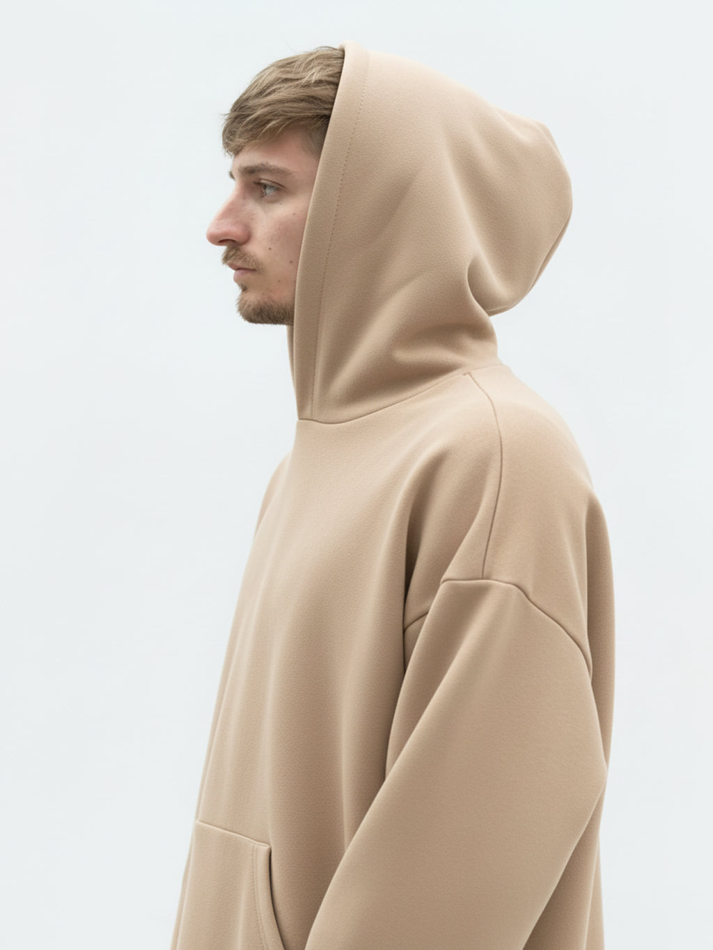HOODIE HEAVYWEIGHT PREMIUM SAND OVERSIZE