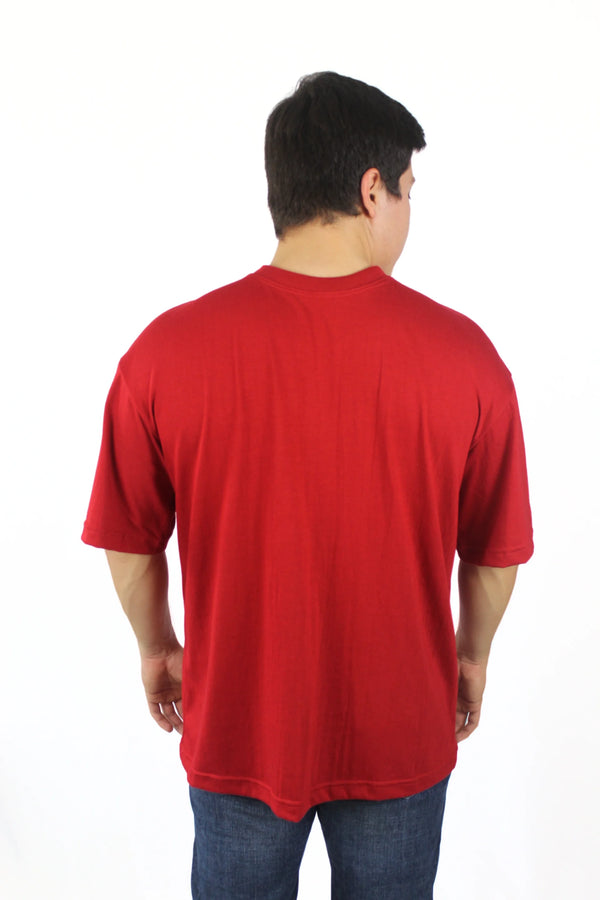 RED 200 GSM OVERSIZE