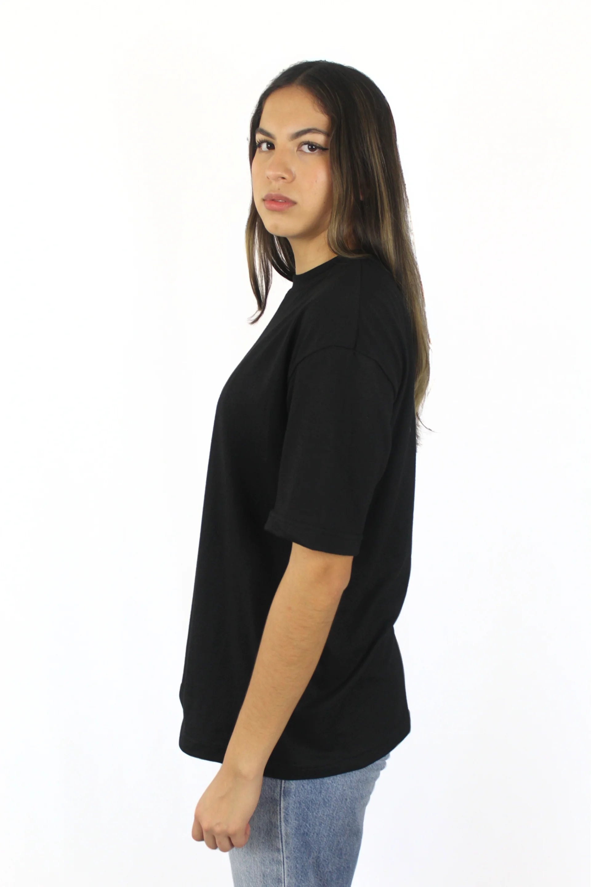 BLACK 200 GSM OVERSIZE