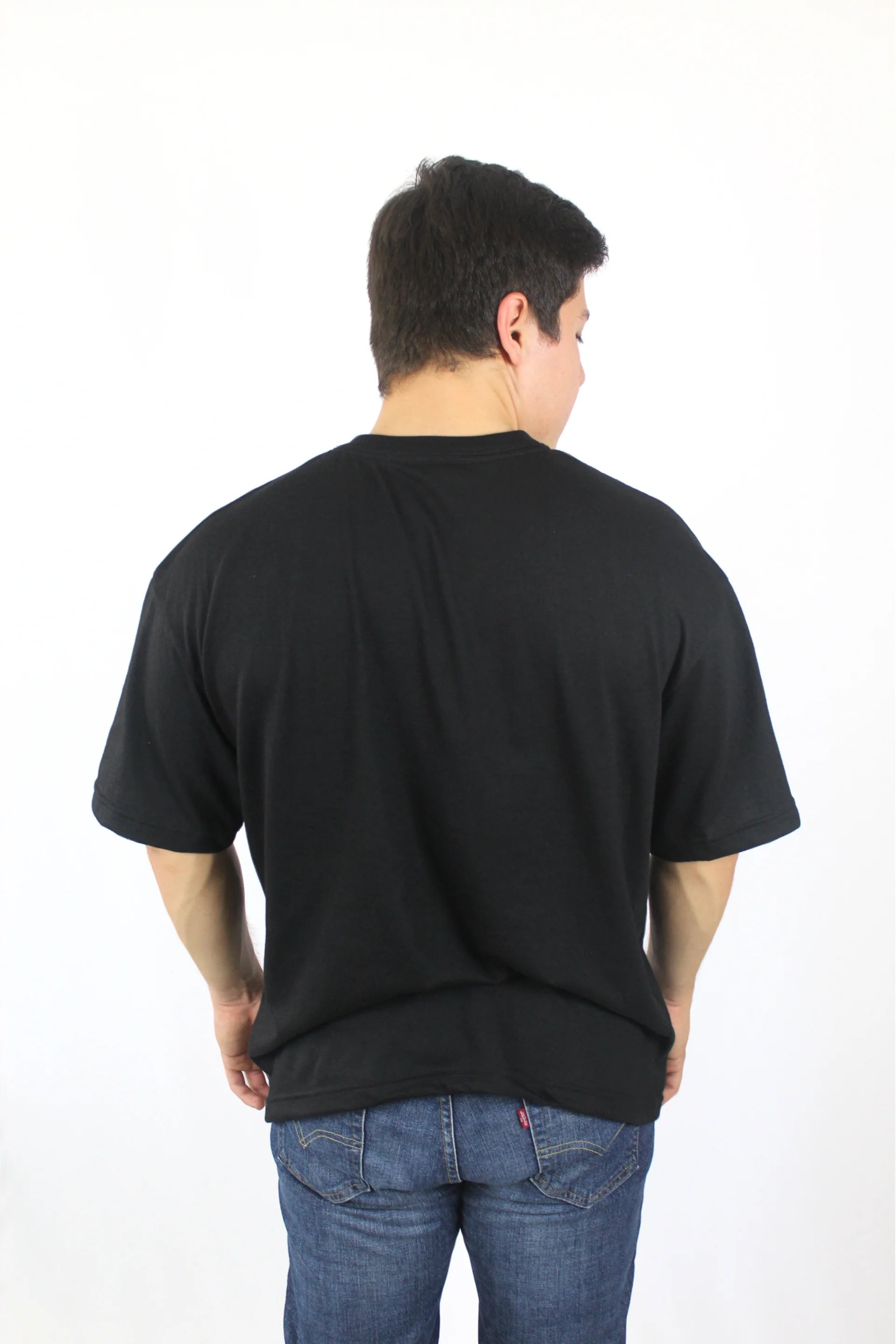 BLACK 200 GSM OVERSIZE