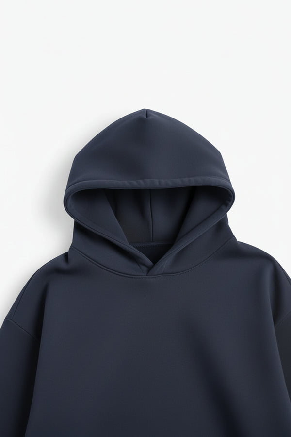 HOODIE HEAVYWEIGHT PREMIUM NAVY OVERSIZE