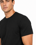 BLACK 160 GSM REGULAR FIT