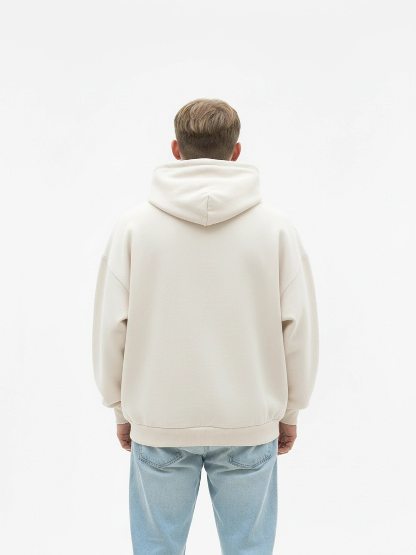 HOODIE HEAVYWEIGHT PREMIUM CREAM OVERSIZE