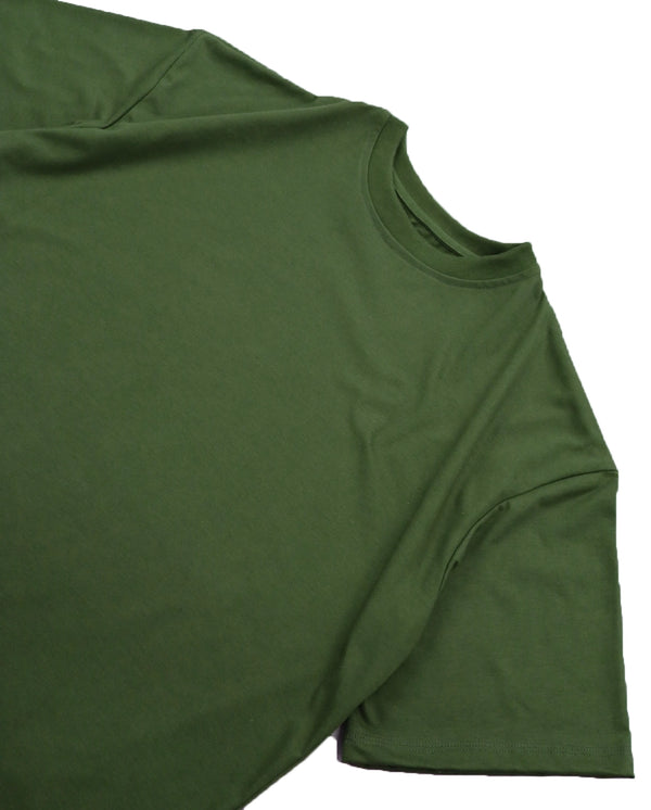 ARMY GREEN 200 GSM OVERSIZE
